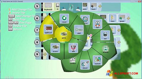 Zrzut ekranu Kodu Game Lab na Windows XP