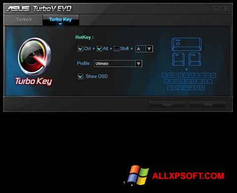 Zrzut ekranu TurboV EVO na Windows XP