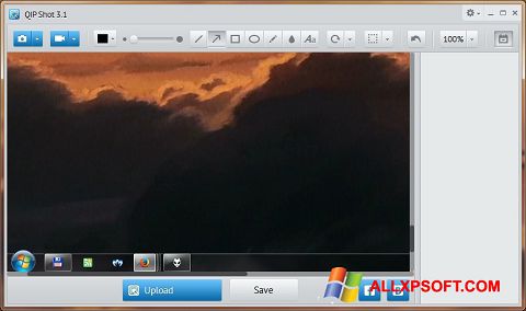 Zrzut ekranu QIP Shot na Windows XP