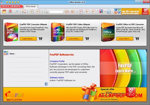 Zrzut ekranu Doc Reader na Windows XP
