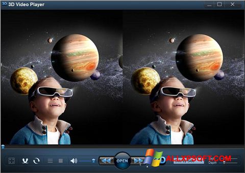 Zrzut ekranu 3D Video Player na Windows XP