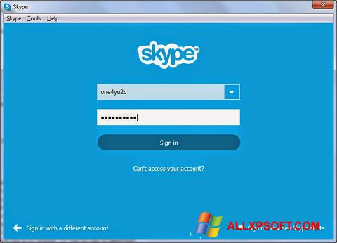 Zrzut ekranu Skype Setup Full na Windows XP
