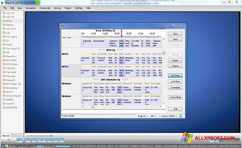 Zrzut ekranu ProgDVB na Windows XP