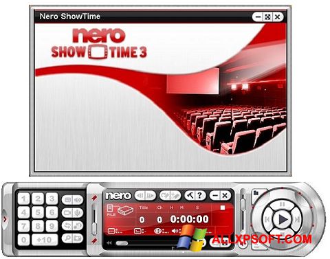 Zrzut ekranu Nero ShowTime na Windows XP