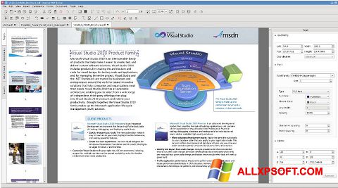 Zrzut ekranu Master PDF Editor na Windows XP