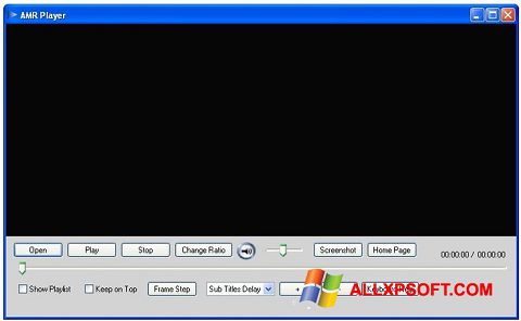 Zrzut ekranu AMR Player na Windows XP