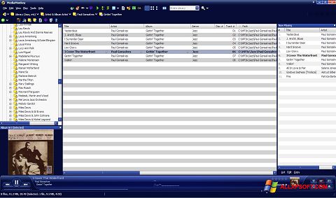Zrzut ekranu MediaMonkey na Windows XP