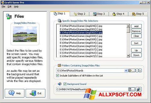 Zrzut ekranu VideoSaver na Windows XP