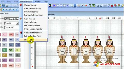 Zrzut ekranu Stitch Art Easy na Windows XP