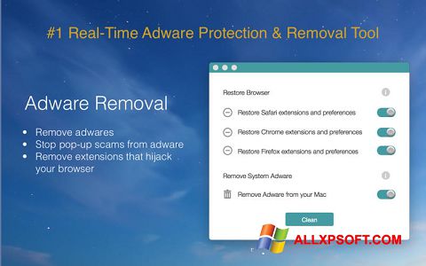 Zrzut ekranu Adware Removal Tool na Windows XP