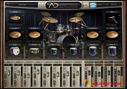 Zrzut ekranu Addictive Drums na Windows XP