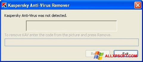 Zrzut ekranu KAVremover na Windows XP