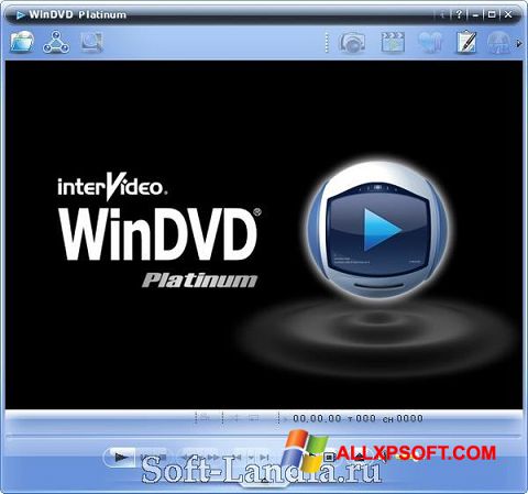 Zrzut ekranu WinDVD na Windows XP