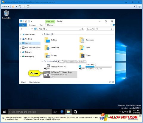 Zrzut ekranu Virtual CD na Windows XP